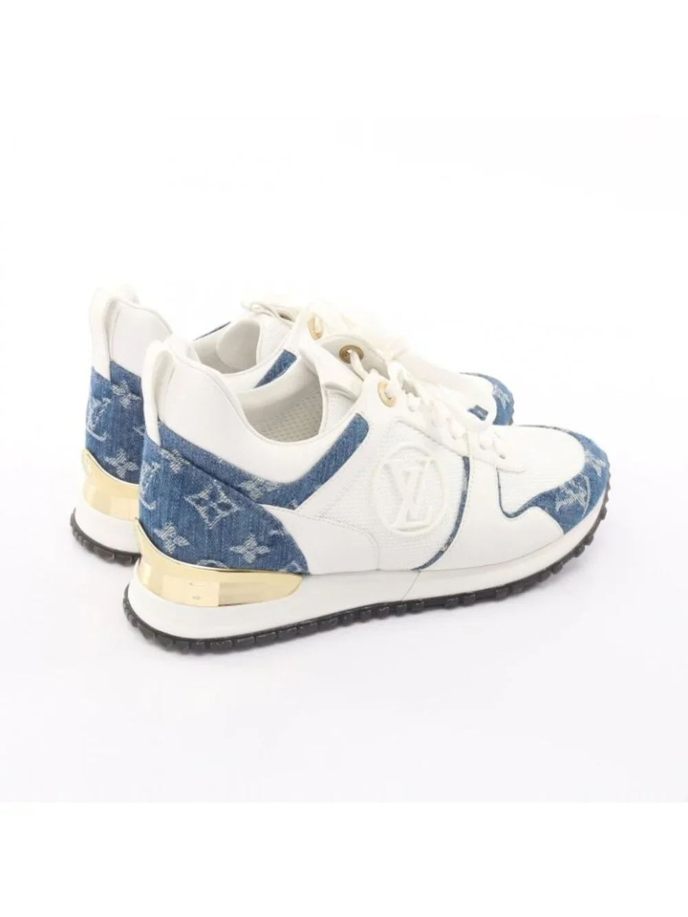 Louis Vuitton Sneakers Runawayline Monogram Denim Leather